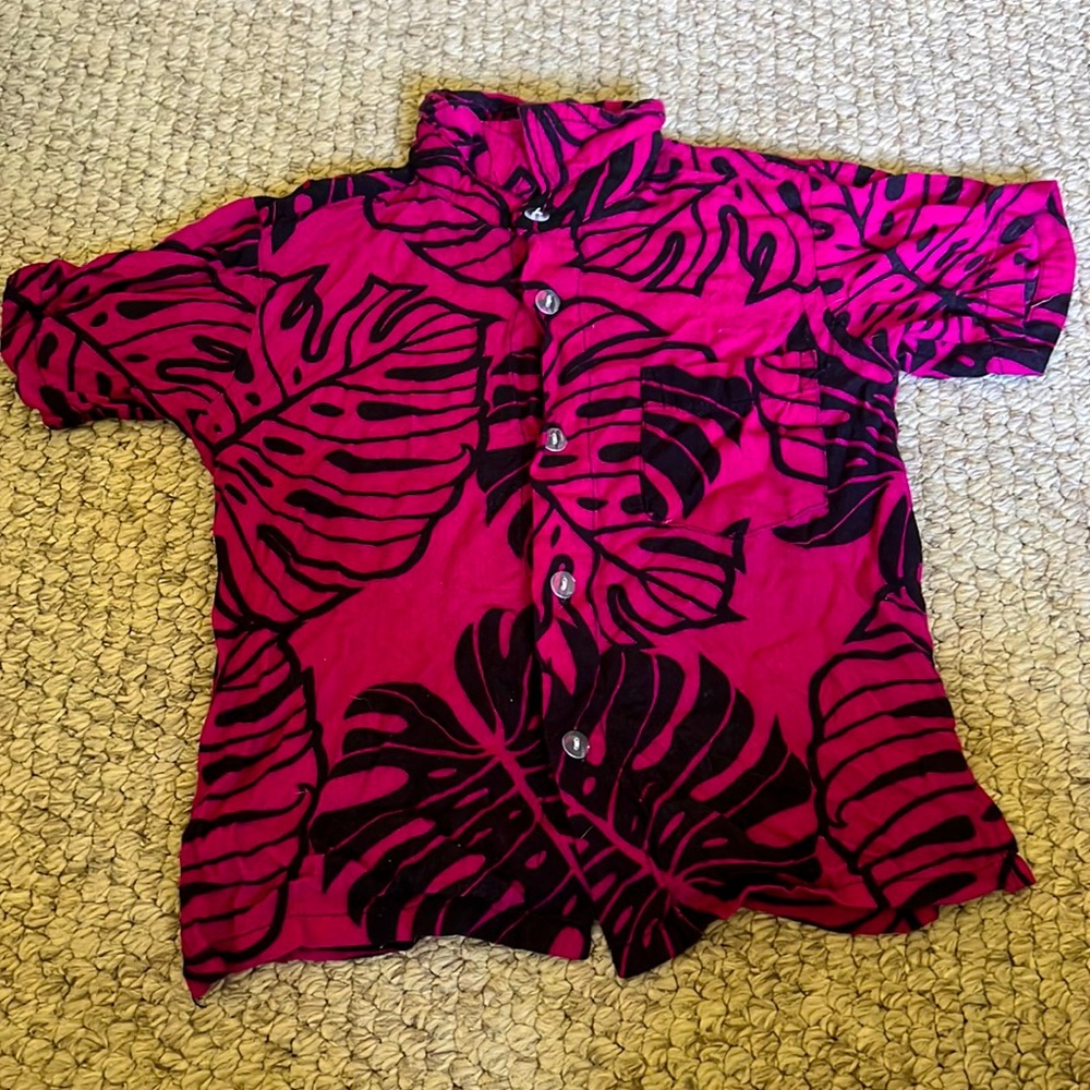 Boys Aloha Shirt, size 4